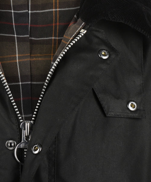 Ashby Wax Jacket | Black