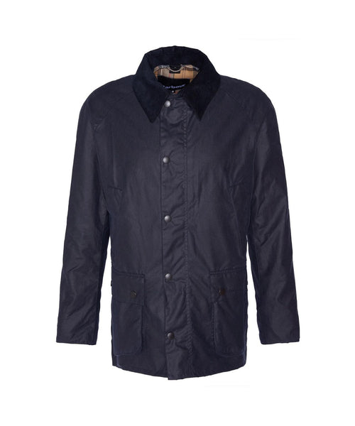 Wax jacket Ashby | Navy Blauw