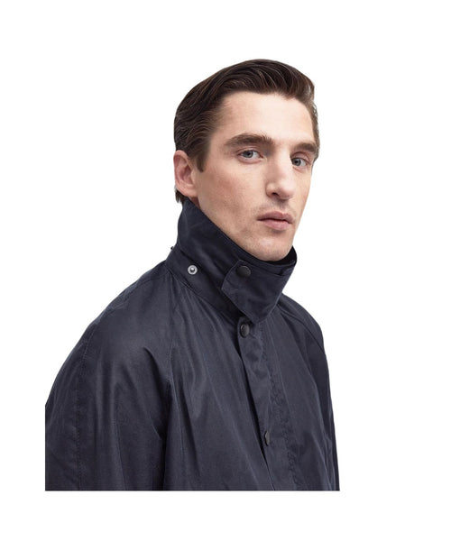 Wax jacket Ashby | Navy Blauw