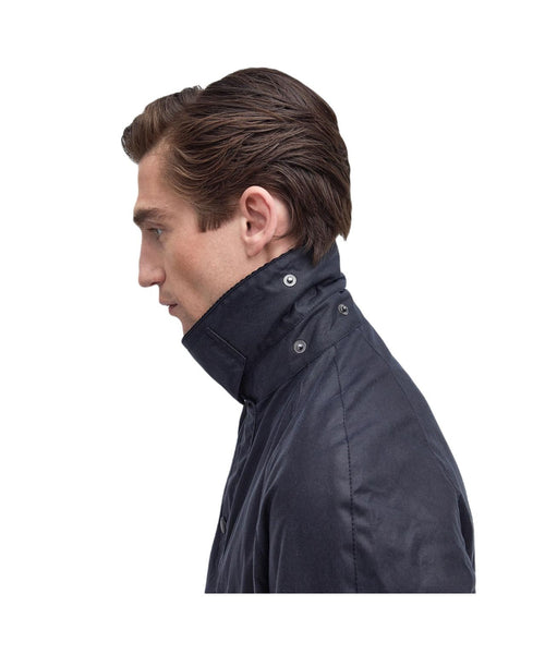 Wax jacket Ashby | Navy Blauw