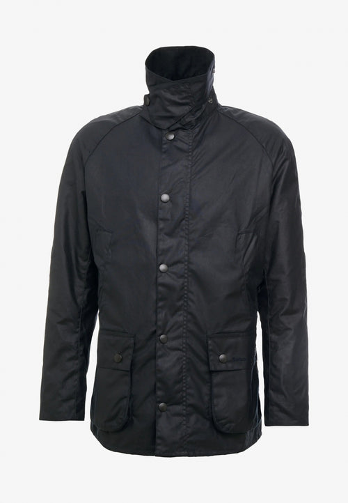 Wax jacket Ashby | Navy Blauw