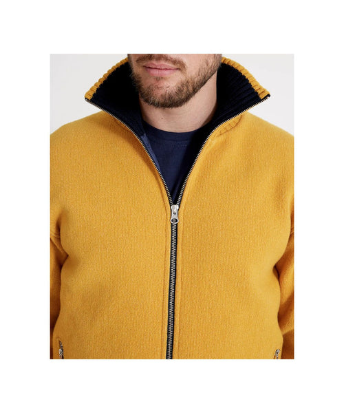 Zip Vest Men | Yellow