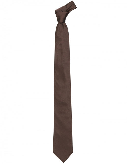 Uni Silk Tie | Brown