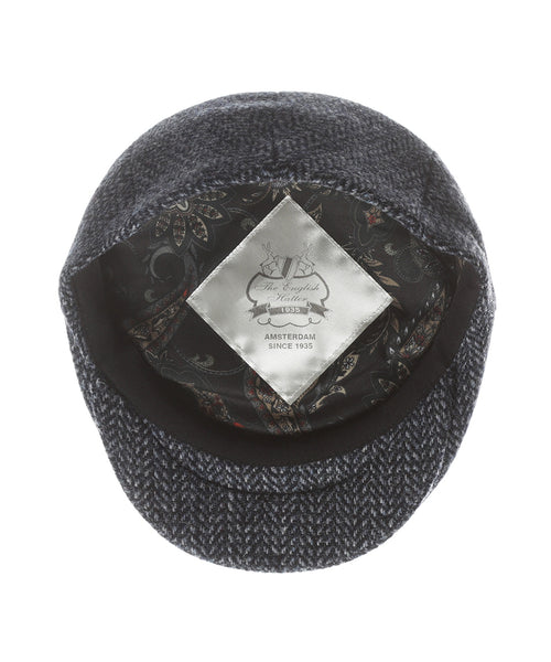 Tweed Cap pet | Blauw