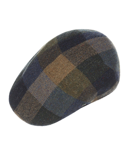 Cap Harris Tweed pet | Blauw