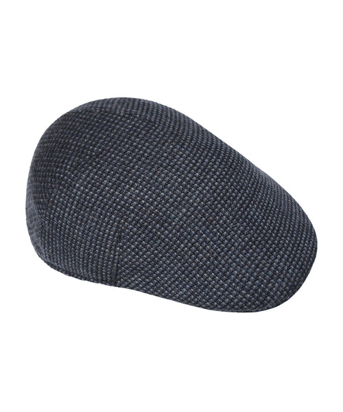 Cap Harris Tweed pet | Blauw