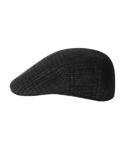 Cap Harris Tweed pet | Blauw