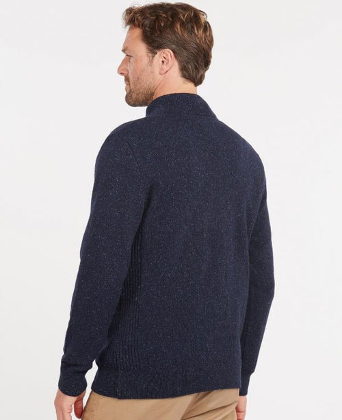 Trui Tisbury hoge rits | Navy Blauw