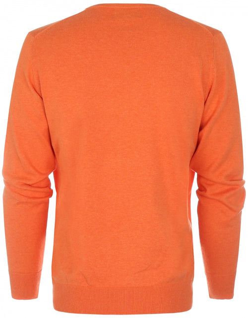 Pullover Cotton/Cashmere v-hals | Oranje