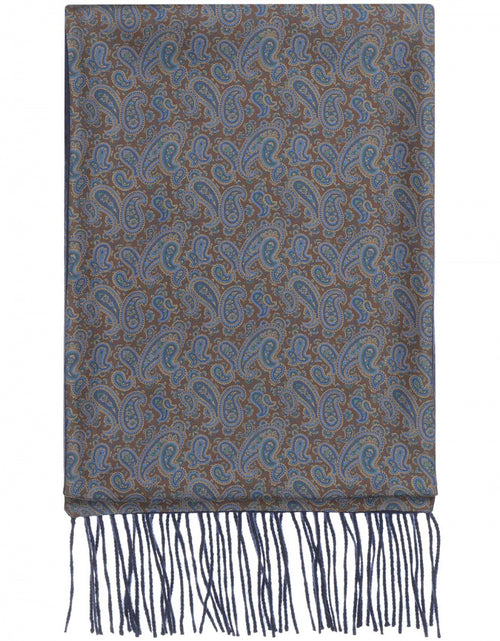 Scarf Silk and Cashmere | Brown