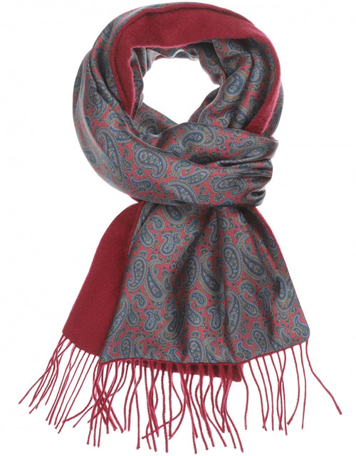 Scarf Silk and Cashmere | Red