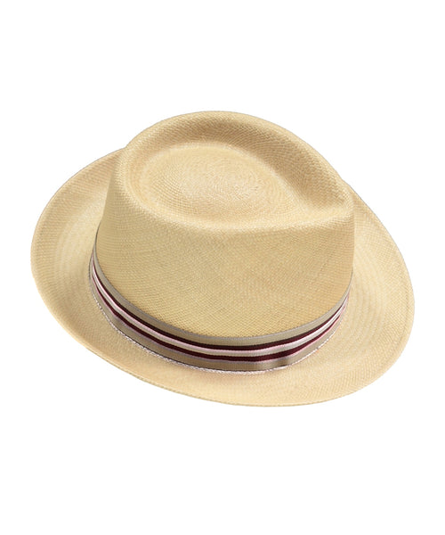 Trilby Panama Hoed | Bruin