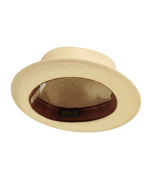 Trilby Panama Hoed | Bruin