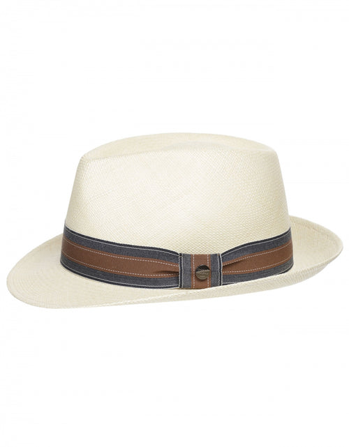 Trilby Panama Hoed | Bruin