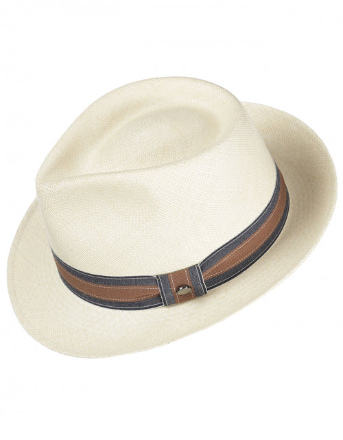 Trilby Panama Hoed | Bruin