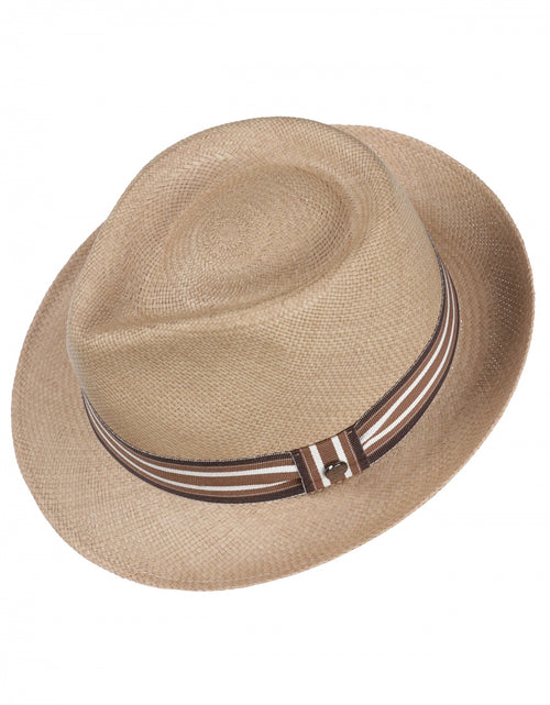 Trilby Panama Hoed | Bruin