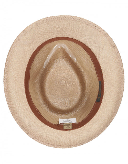 Trilby Panama Hoed | Bruin