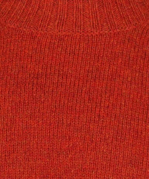 Alan Paine Shetland Pullover Ronde Hals | Rood