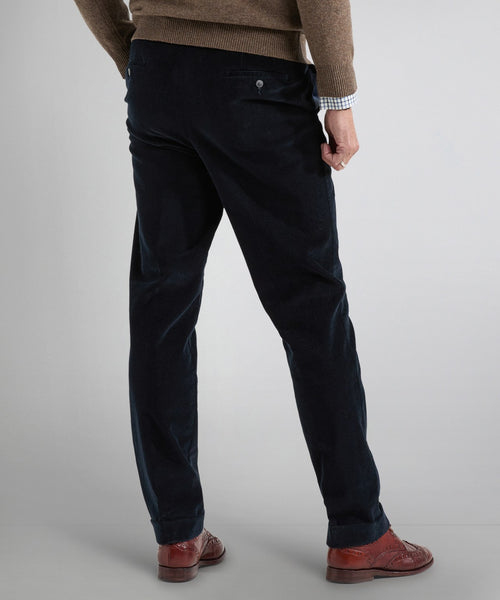 Pantalon Liverpool Corduroy | Navy Blauw