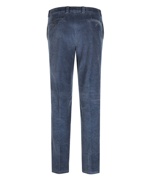 Chino Corduroy Bradford Brede Rib | Blauw