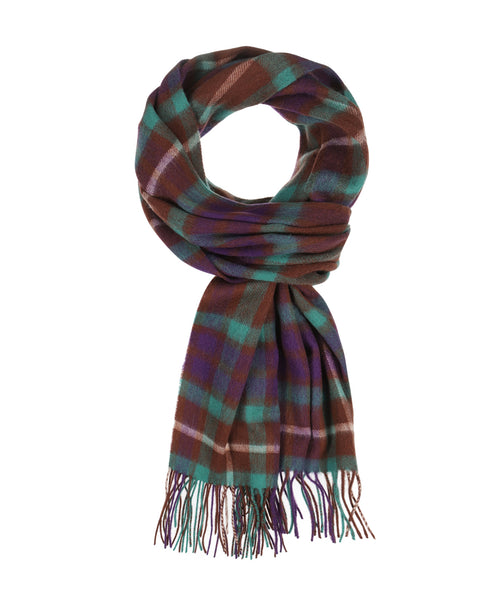 Scarf lambswool 190x48 | Blue