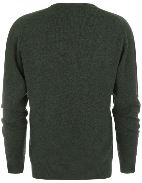 William Lockie Pullover Lamswol V-hals | Rosemary