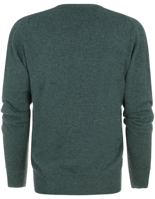 William Lockie Pullover Lamswol V-hals | Moorland