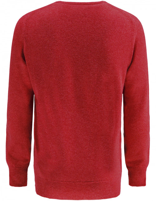 Pullover Lamswol ronde hals dutch fit | Poppy Melange