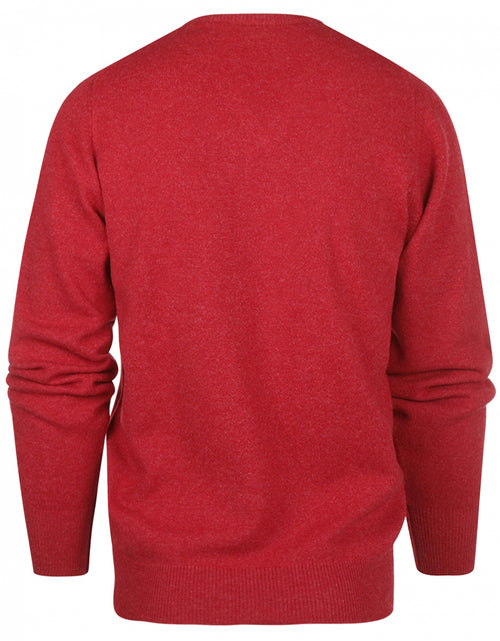 Pullover Lamswol dutch fit v-hals | Poppy Melange