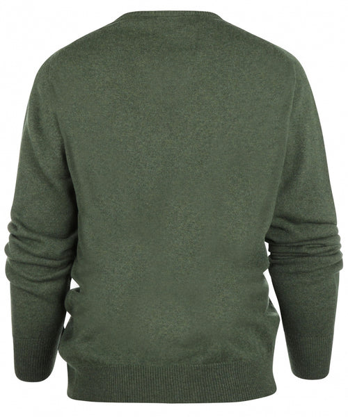 Pullover Lambswool dutch fit v-neck | Rosemary