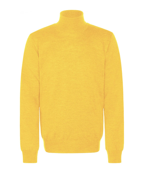 Turtleneck Merino wool | Yellow