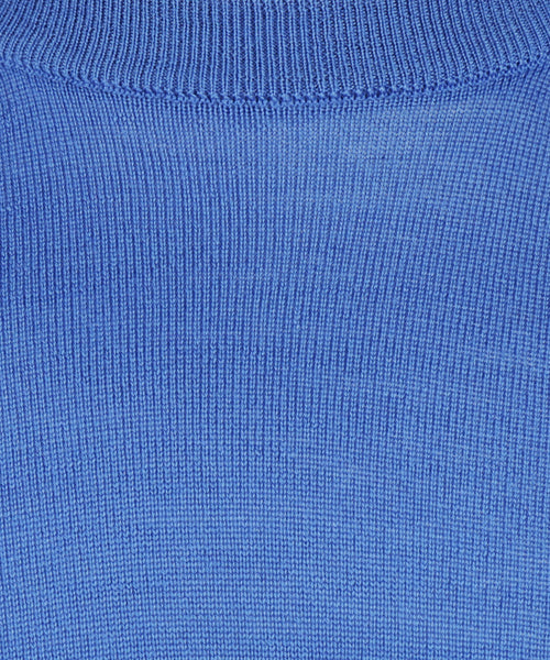 Pullover Merino wol ronde hals | Blauw