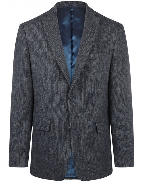 Tweed Colbert | Blauw