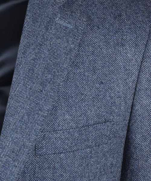 Tweed Colbert | Blauw