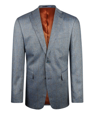 Silk Blazer | Blue