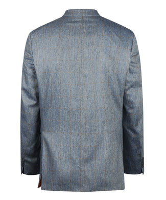 Silk Blazer | Blue