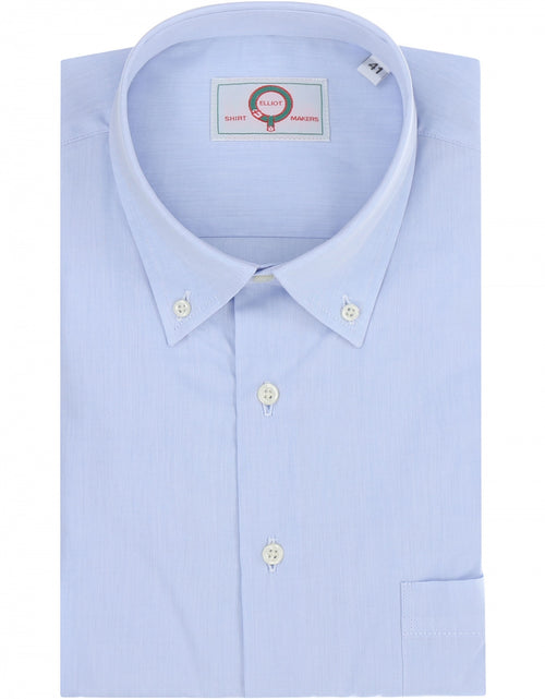 Elliot Shirt Button Down Lange Mouw | Blauw