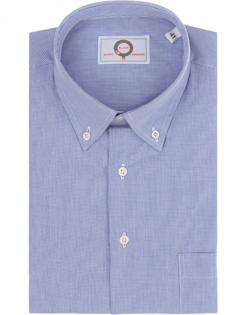 Elliot Shirt Button Down Lange Mouw | Blauw