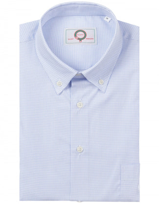 Elliot Shirt Button Down Lange Mouw | Blauw