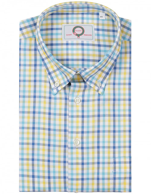 Elliot Shirt Button Down Lange Mouw | Geel