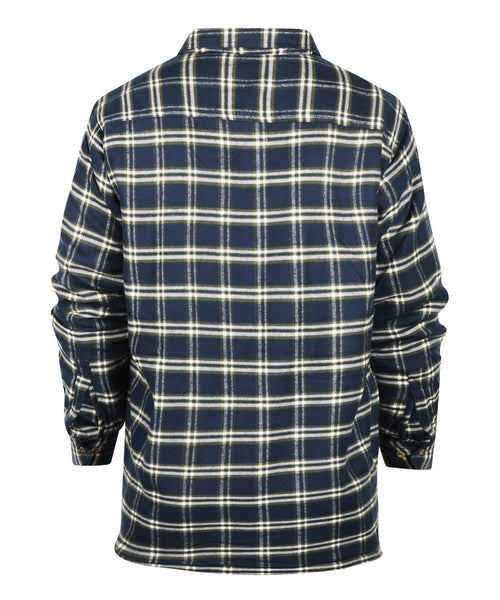 Gevoerd Iers Shirt | Blauw