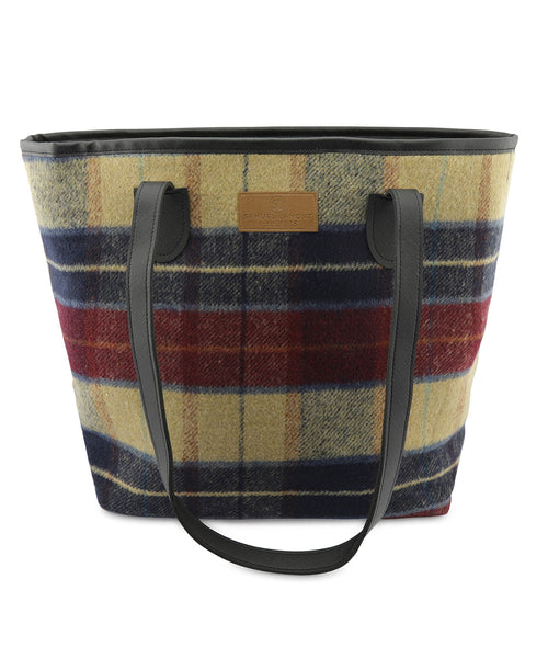 Stylish Tweed Bag | Red