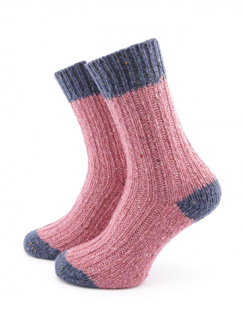 Flecks men's socks | Pink