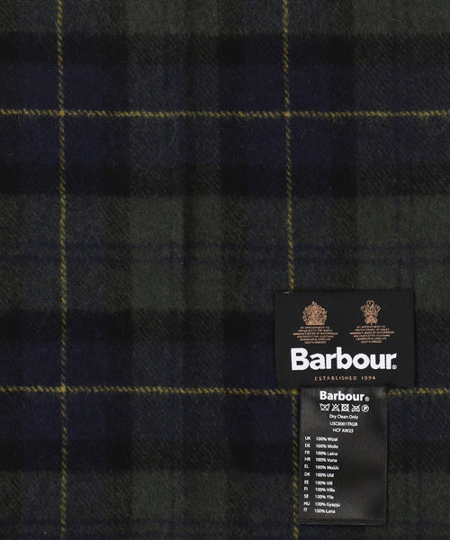 Barbour Sjaal van Lamswol | Olive Night