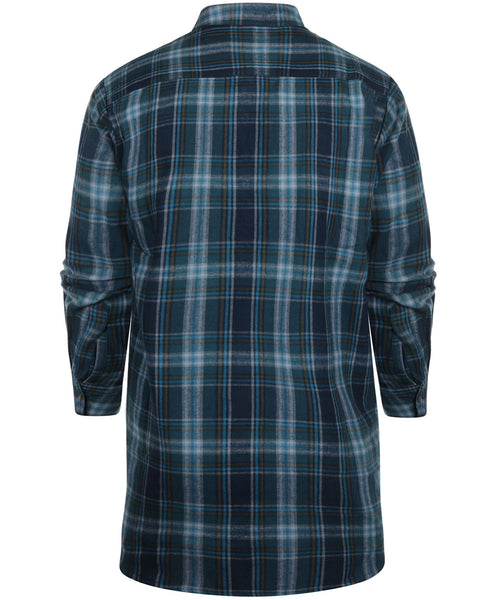 Overhemd Grandfather Shirt | Blauw