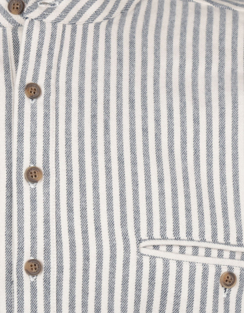 Overhemd Grandfather Shirt | Blauw