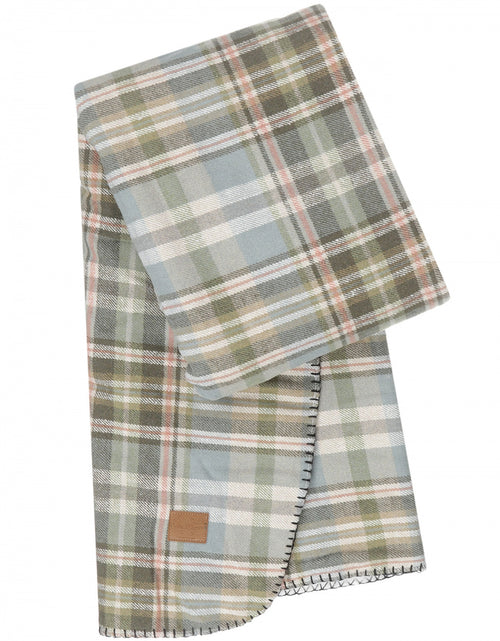 Warme fleece plaid | Groen