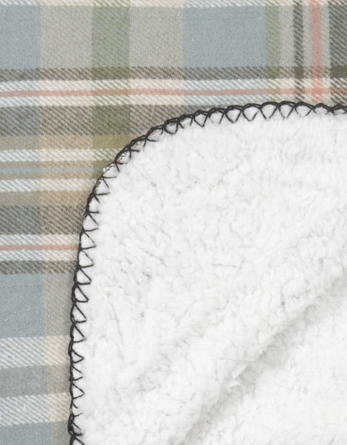 Warme fleece plaid | Groen