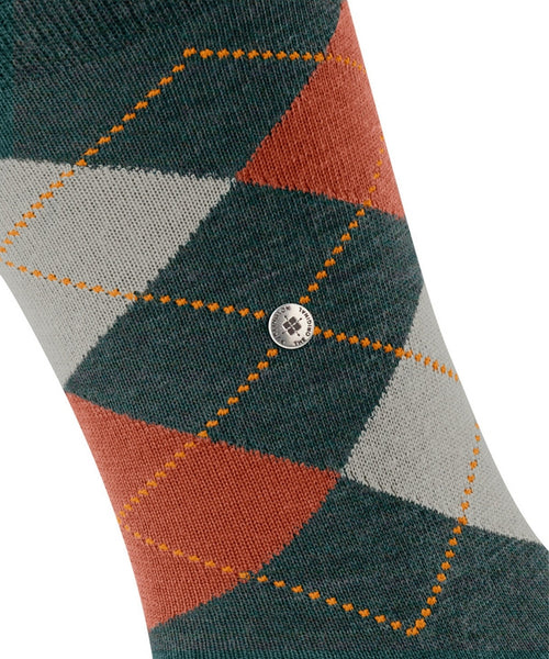 Edinburgh Melange Men's Socks | Green