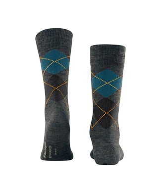 Edinburgh Melange Men's Socks | Green